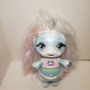 Poopsie Slime Surprise Unicorn Doll Meowgical Blue Rainbow Hair Doll Only Clean